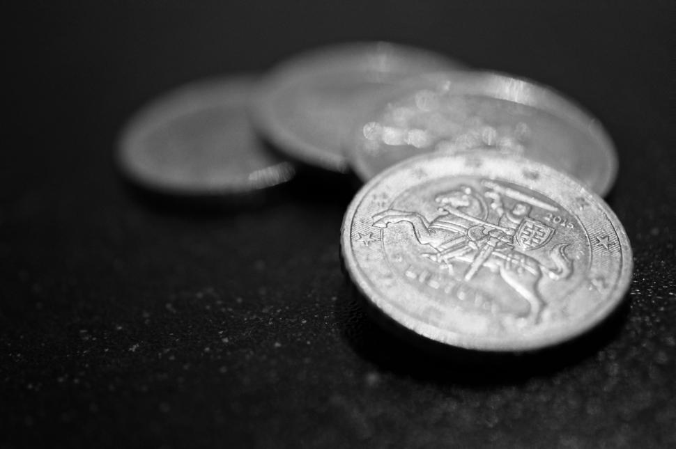 Free Image of Euro Coins  
