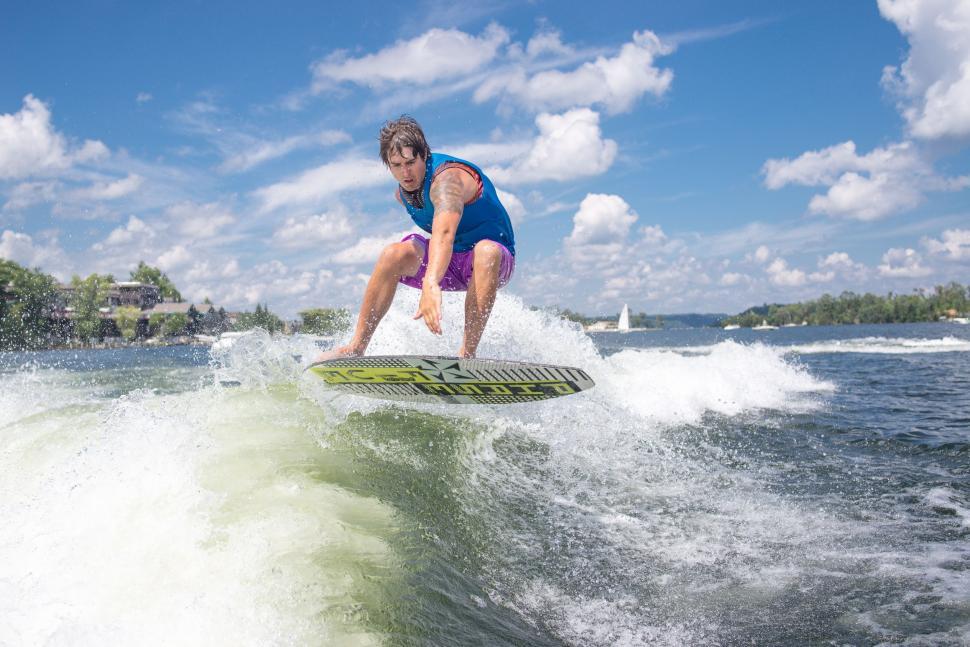 Free Image of Male Surfer  