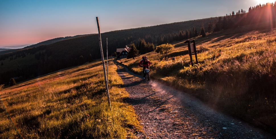 Free Stock Photo of Biker on dirt road | Download Free Images and Free ...