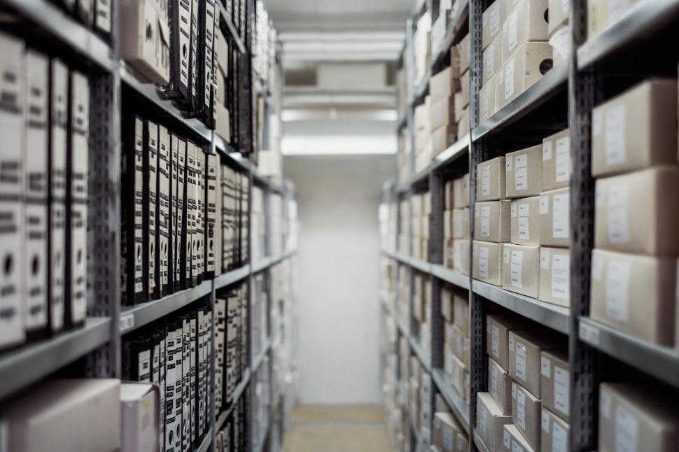 Free Image of Warehouse Shelves  