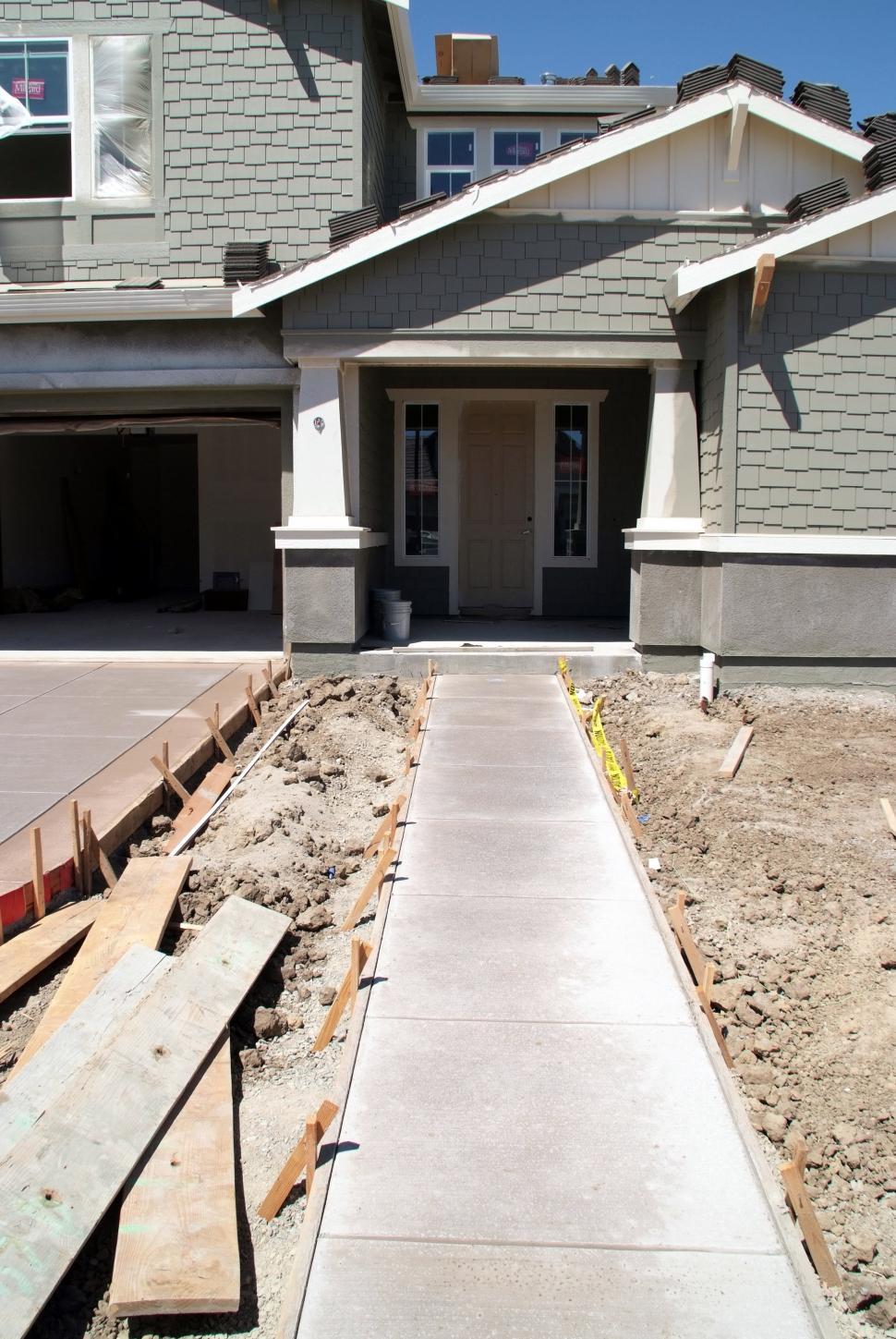 Free Image of New Home Construction 