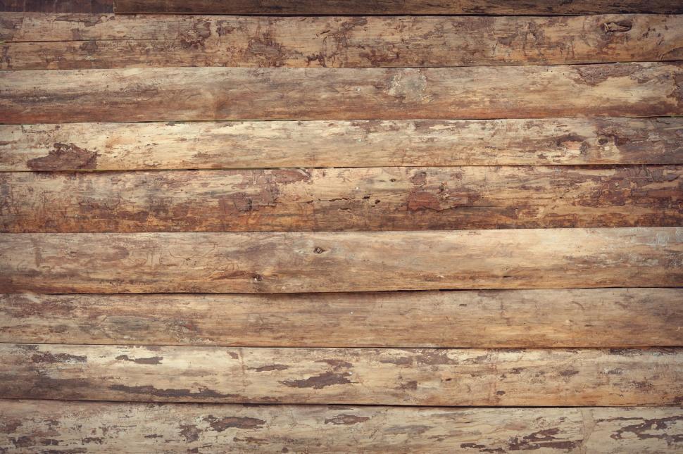 Horizontal Wood Plank Texture Picture, Free Photograph