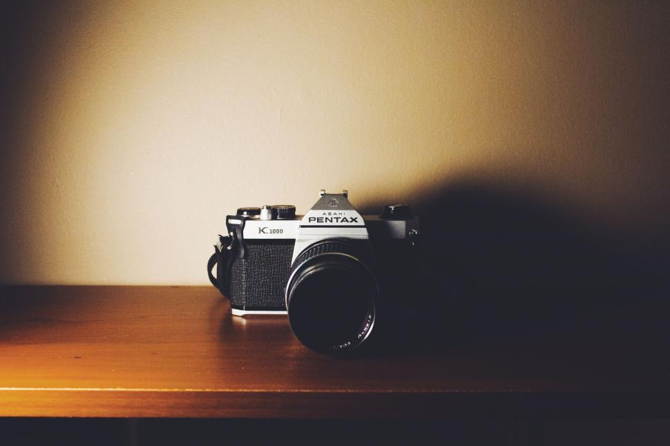 Free Image of Pentax Camera  