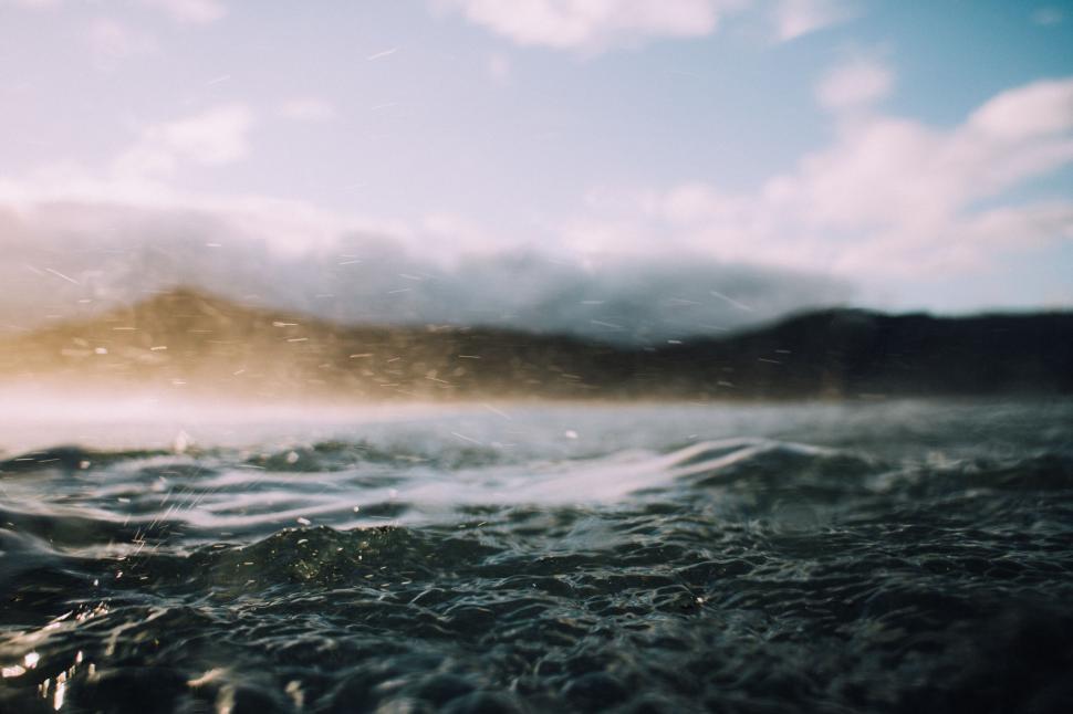 Free Image of Storm and Ocean  