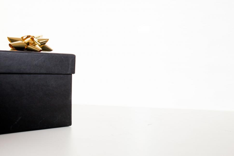 Free Image of Gift Box - Copy space  