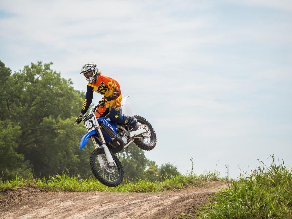 Photo Motocross high jump