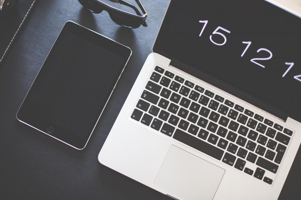 Free Image of Tablet and Laptop  