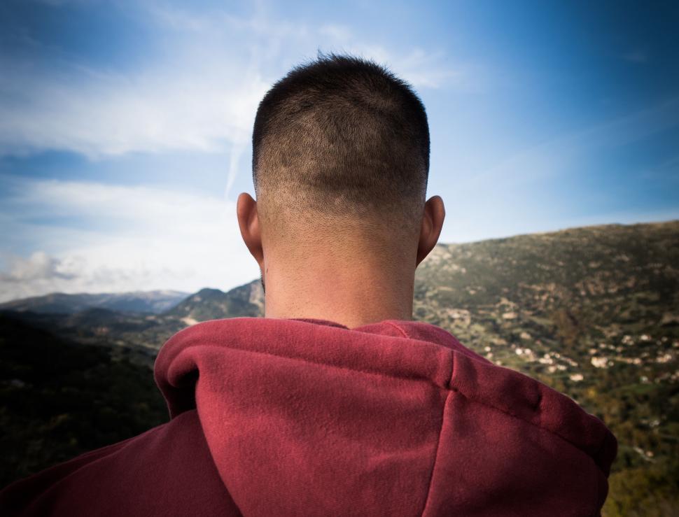 Free Stock Photo of Backside View of Man Head | Download Free Images and  Free Illustrations