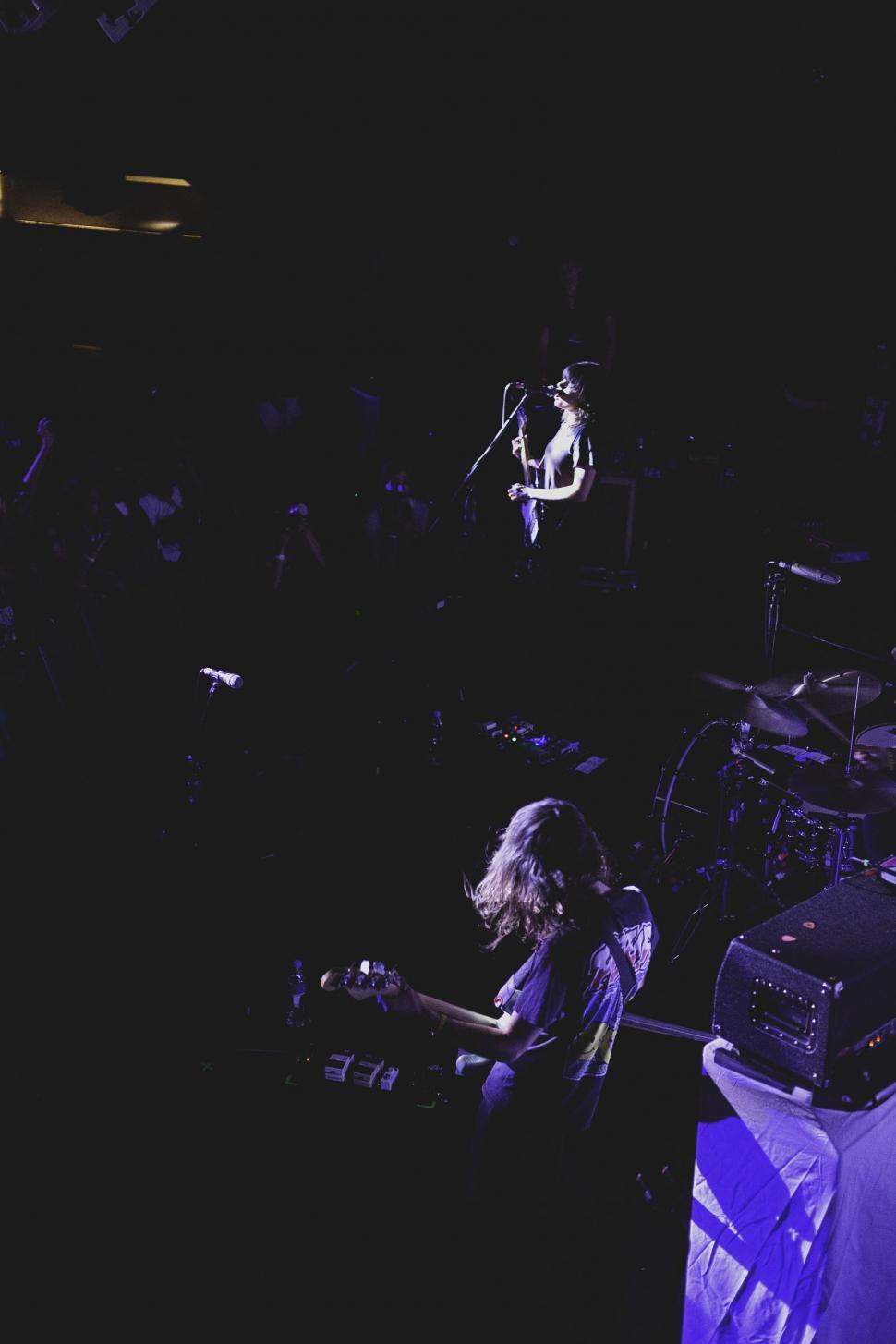 Free Image of Courtney Melba Barnett Performing On Stage  