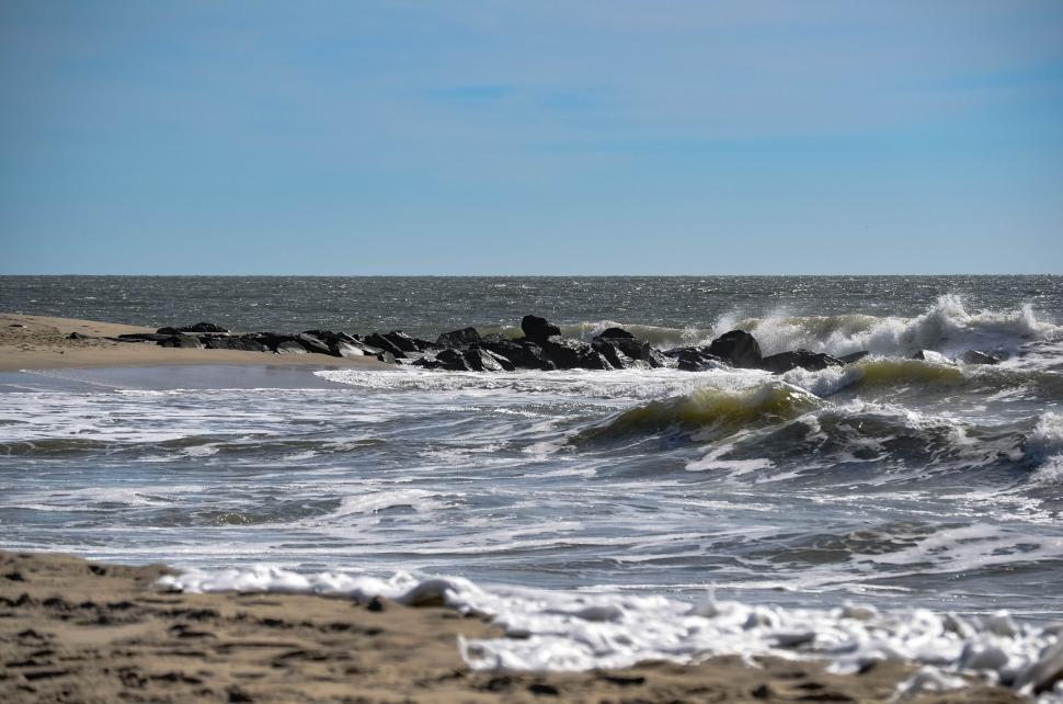 Free Image of Ocean Waves 