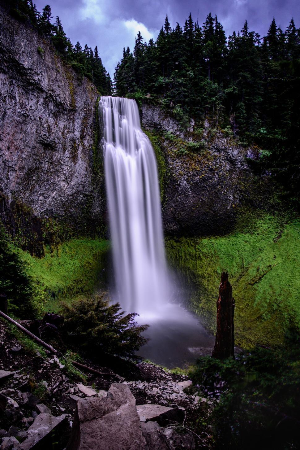 Free Image of Scenic View of Waterfall  