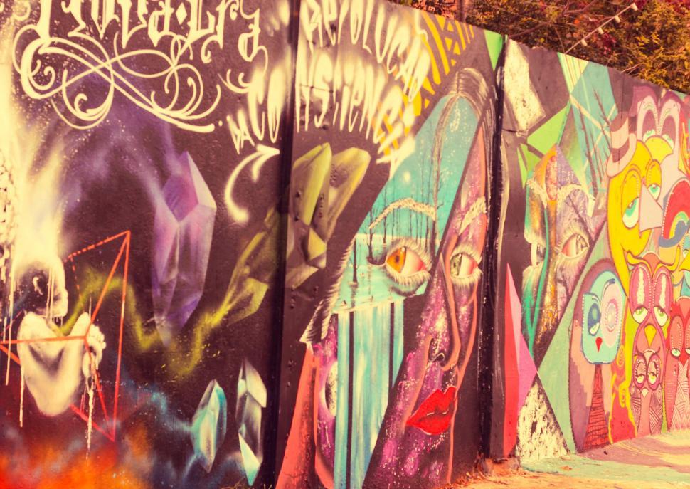 Free Image of Graffiti wall 