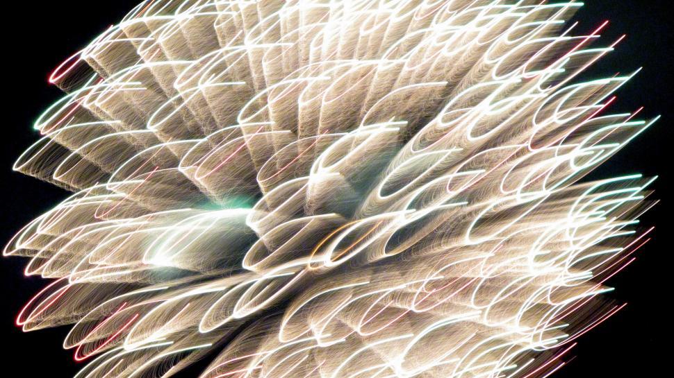 Free Image of Fireworks in Sky  