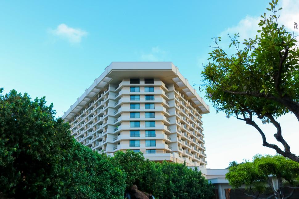 Free Image of Exterior View of Hyatt Regency Maui Resort & Spa - Lahaina, Hawaii 