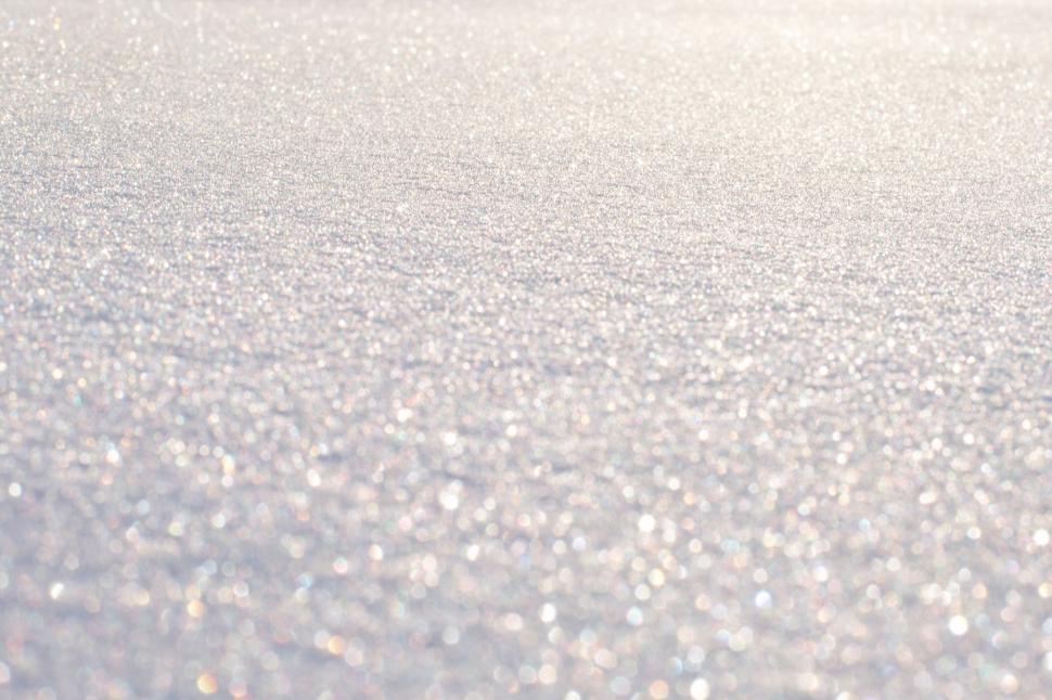 Free Image of Snowflakes and Bokeh Lights 