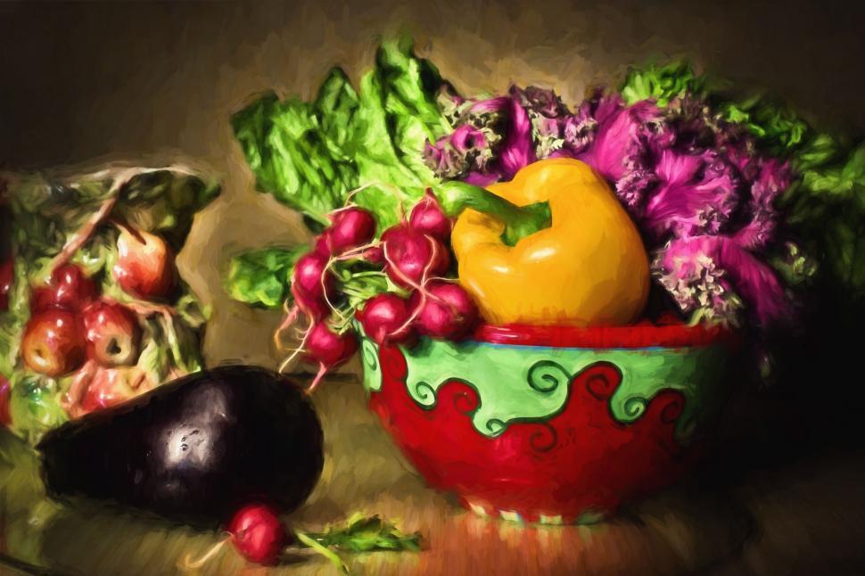 Free Image of Assorted Raw Vegetables 