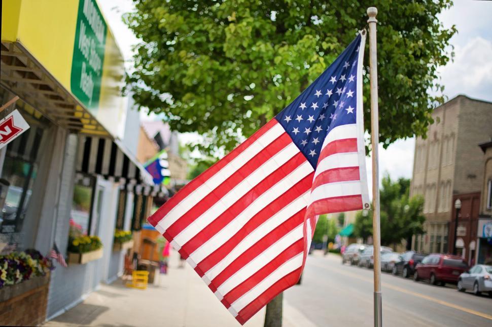 Free Image of American Flag  