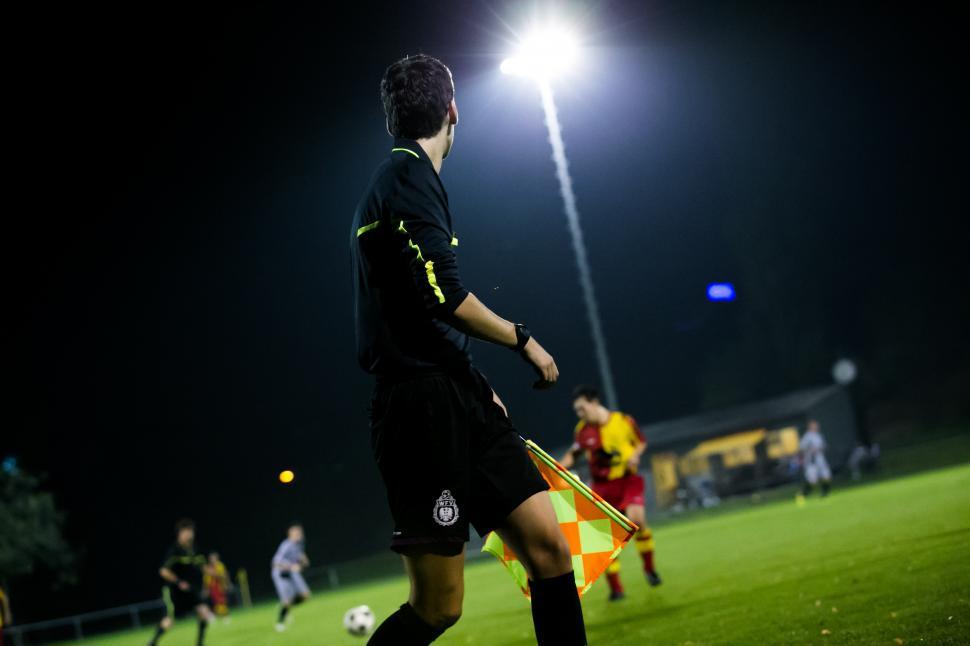 free-stock-photo-of-linesman-at-football-match-download-free-images