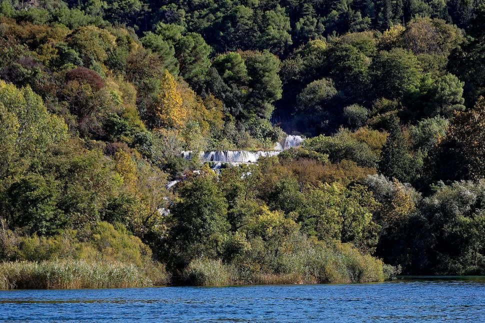 Free Image of Waterfalls in the Krka national park  