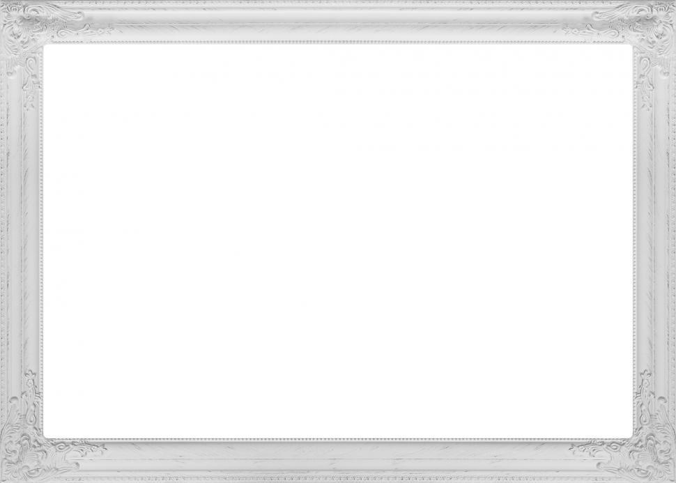 Free Stock Photo Of Carved White Picture Frame Blank Image Download Free Images And Free Illustrations