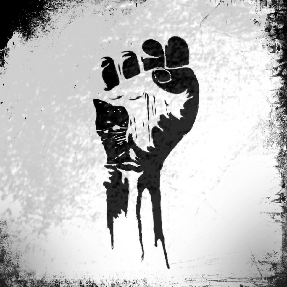 Free Stock Photo Of Power To The People Raised Fist Grunge Background Online Download Latest Free Images And Free Illustrations