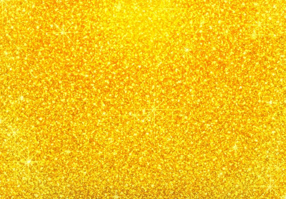 Gold glitter background with metallic frame Template  PosterMyWall