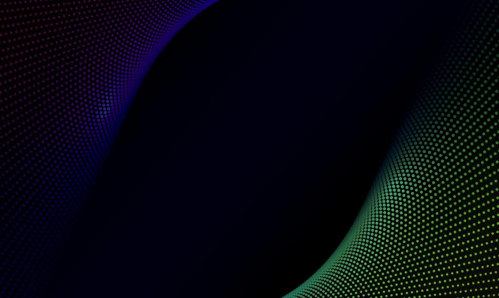 Free Image of Abstract Background - Colored Dots - With Copyspace 