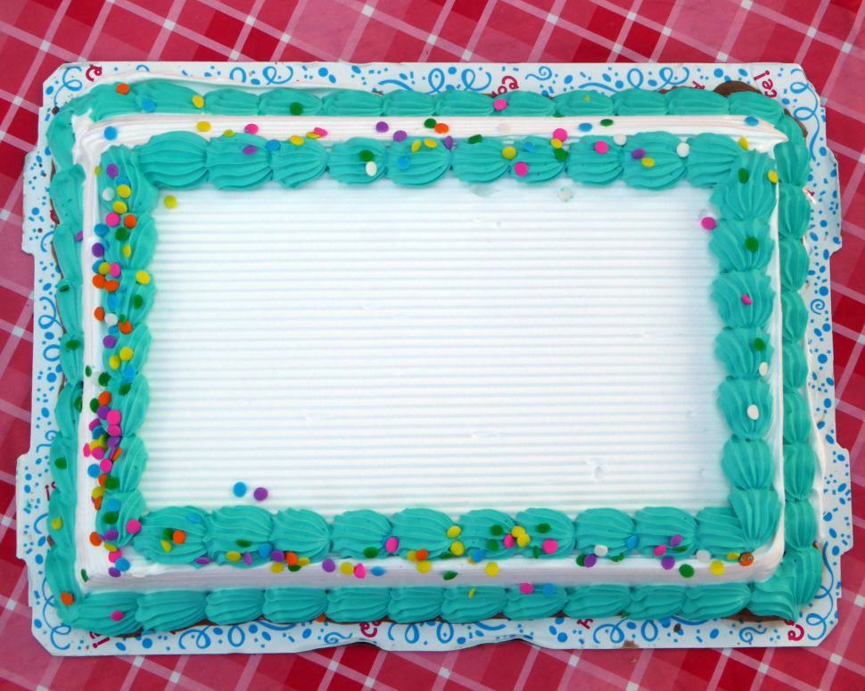 Colorful Birthday Cake With Blank Space for Your Message 3636618 Stock  Photo at Vecteezy