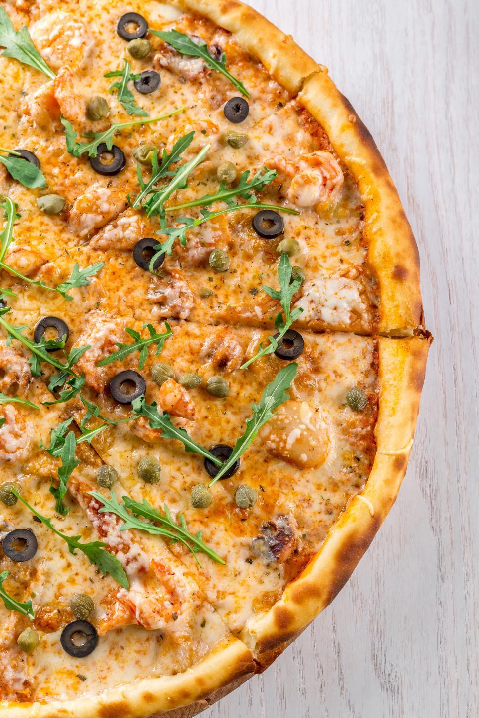 Free Stock Photo of Half of pizza Download Free Images and Free Illustrations