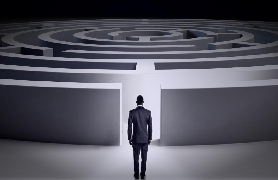 Free Image of Businessman - Man - Challenges - Boldness - Entrepreneur - Maze 