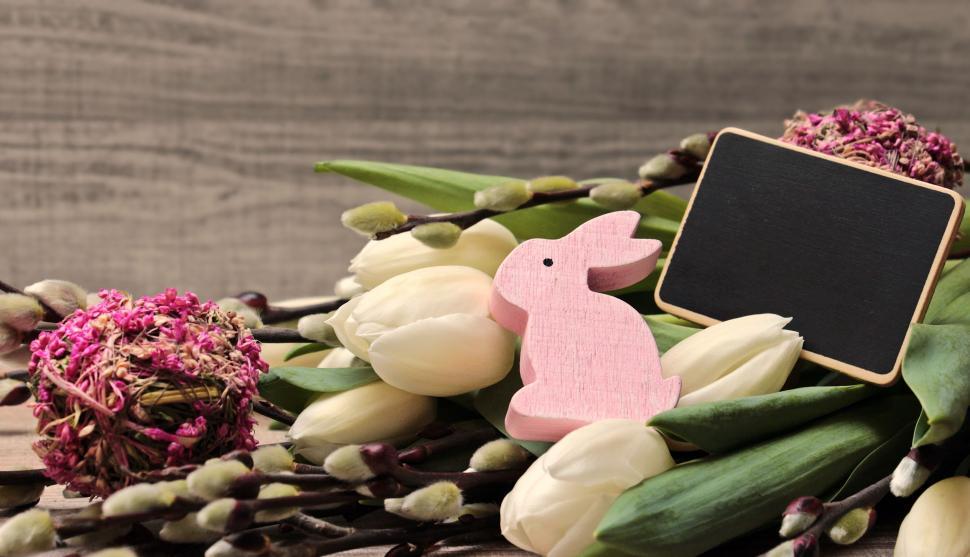 Free Image of Holiday easter still life 