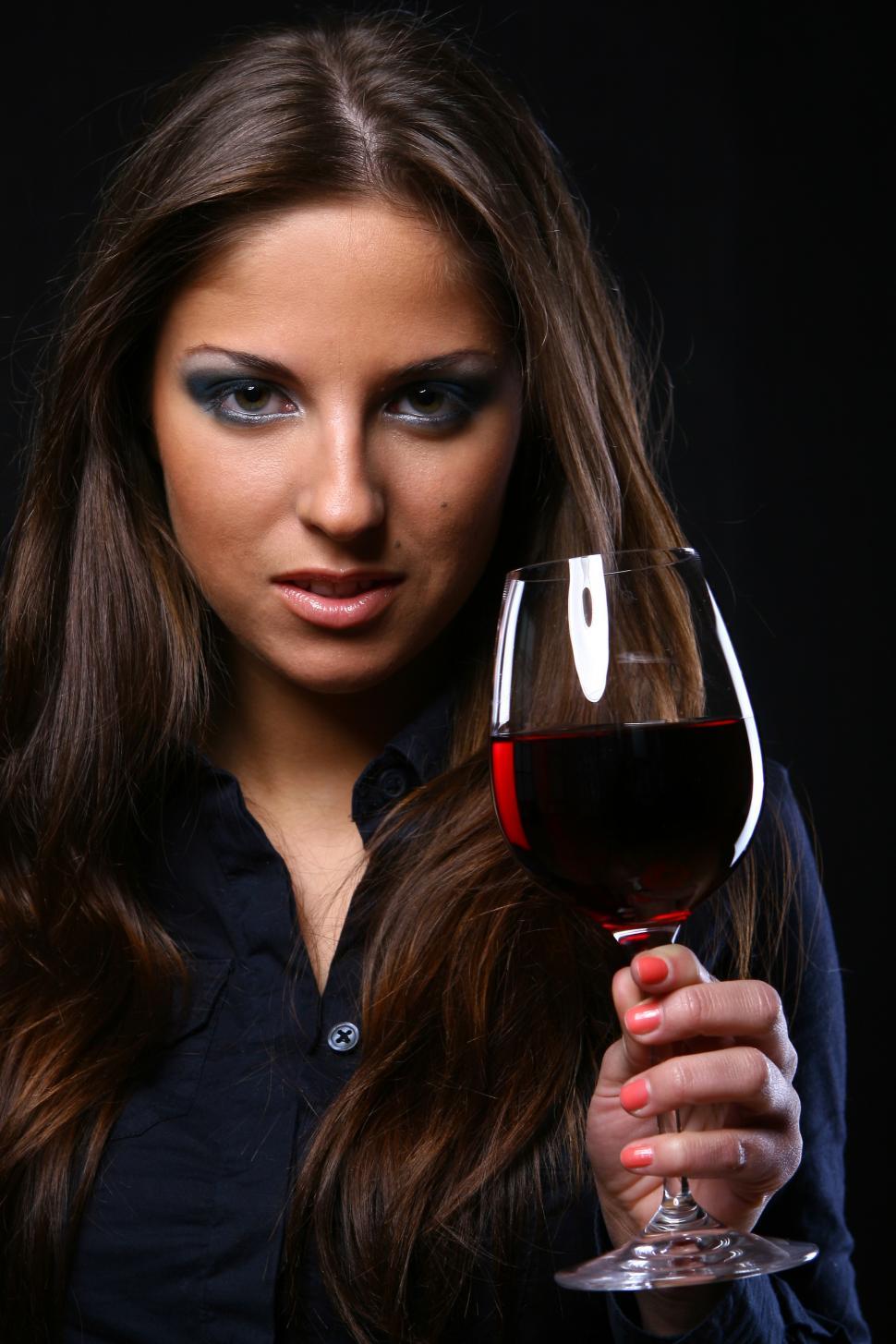 Free Stock Photo of beautiful woman drinking wine | Download Free ...