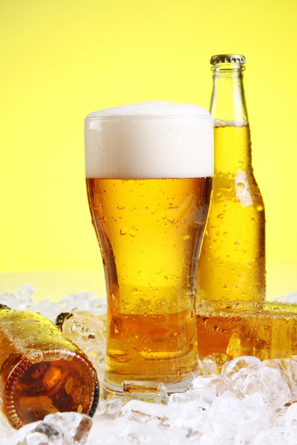 Download Free Stock Photo Of Glass Of Beer With Foam On Yellow Background Online Download Latest Free Images And Free Illustrations Yellowimages Mockups