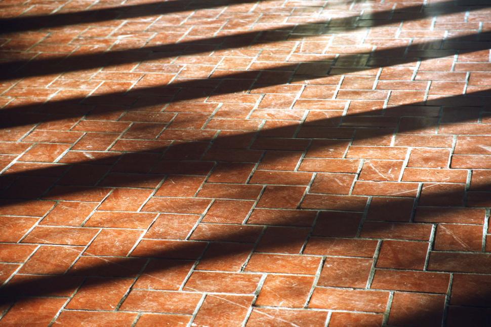 Free Image of Ellis Island Immigration Station brick floor 