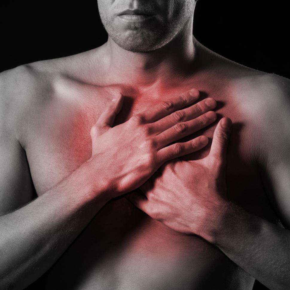 Free Stock Photo of Man and burning chest pain Download Free Images