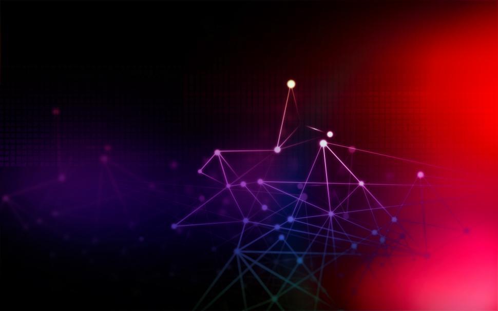 Free Image of Network Connections - Technology Background 