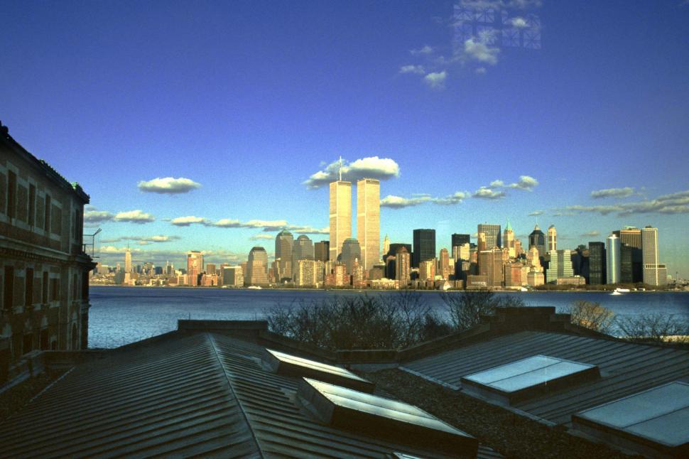 Free Image of Manhattan Skyline From Ellis Island 