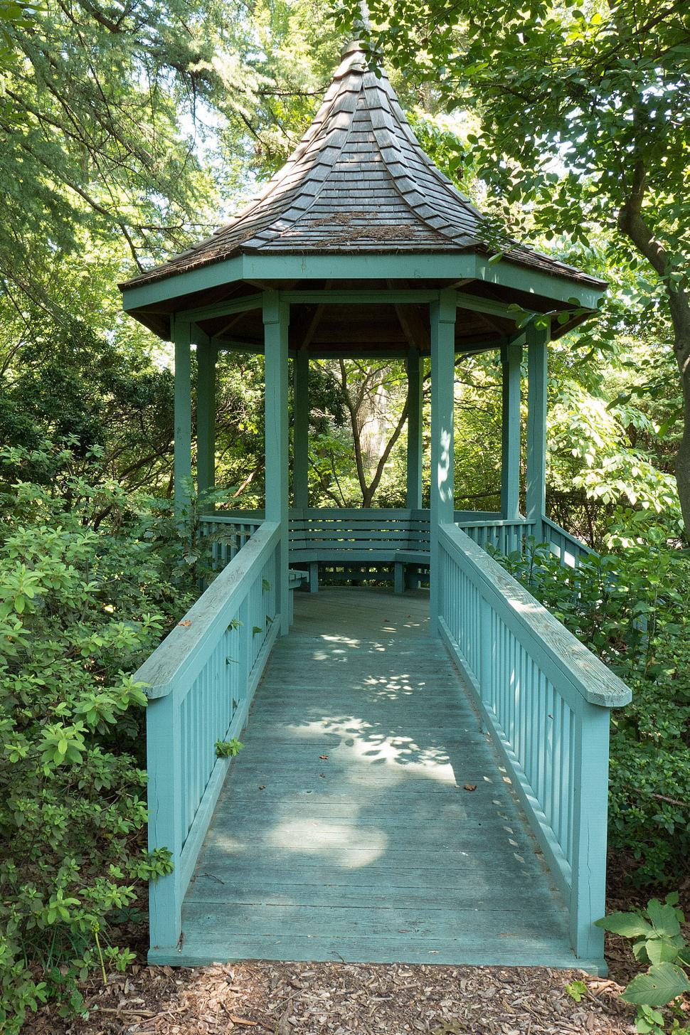 Free Image of Wooden Gazebo 