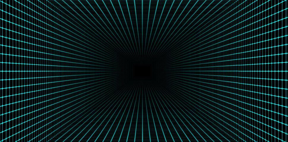 Free Image of Abstract Background - Tunnel - Technology Background 