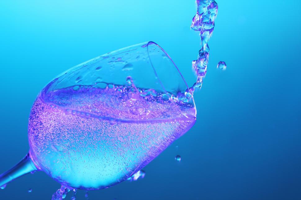 Free Stock Photo of Sparkling wine into the glass | Download Free ...