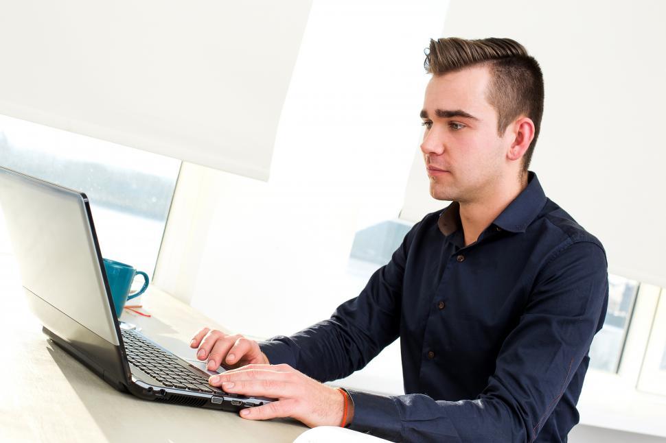 Free Image of Successful young businessman 