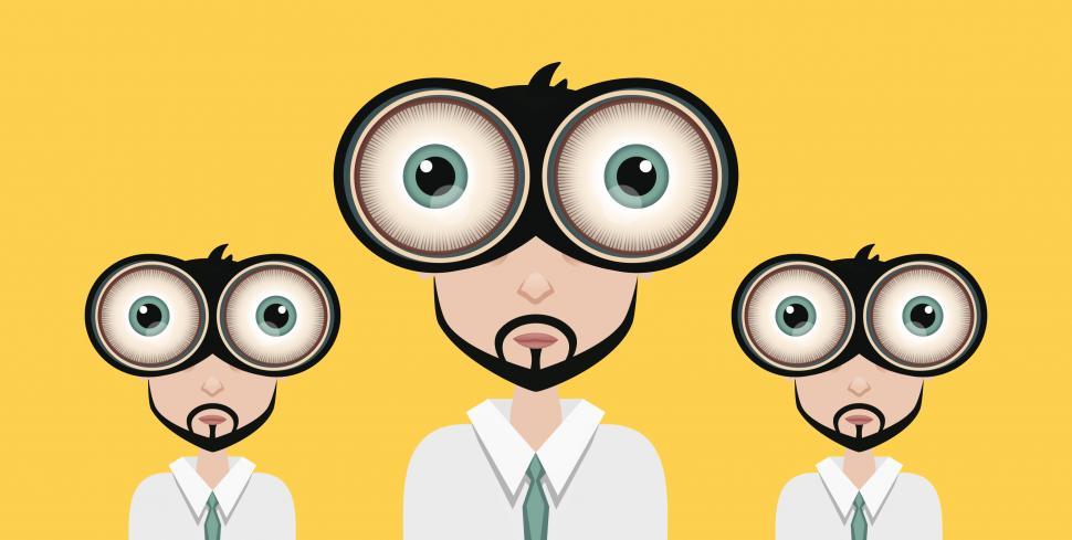 Free Stock Photo of Hyperexpressive Reaction with Cartoon Face and Big Eyes  | Download Free Images and Free Illustrations