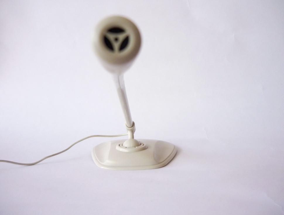 Free Image of White Object With Black Design 