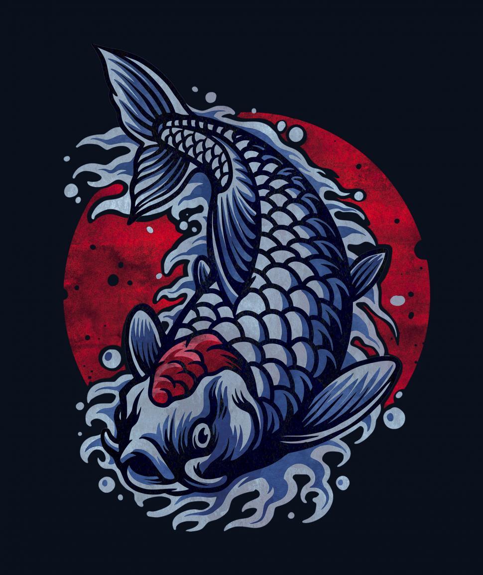 Emo Fish Tattoo by Ian Williams on Dribbble