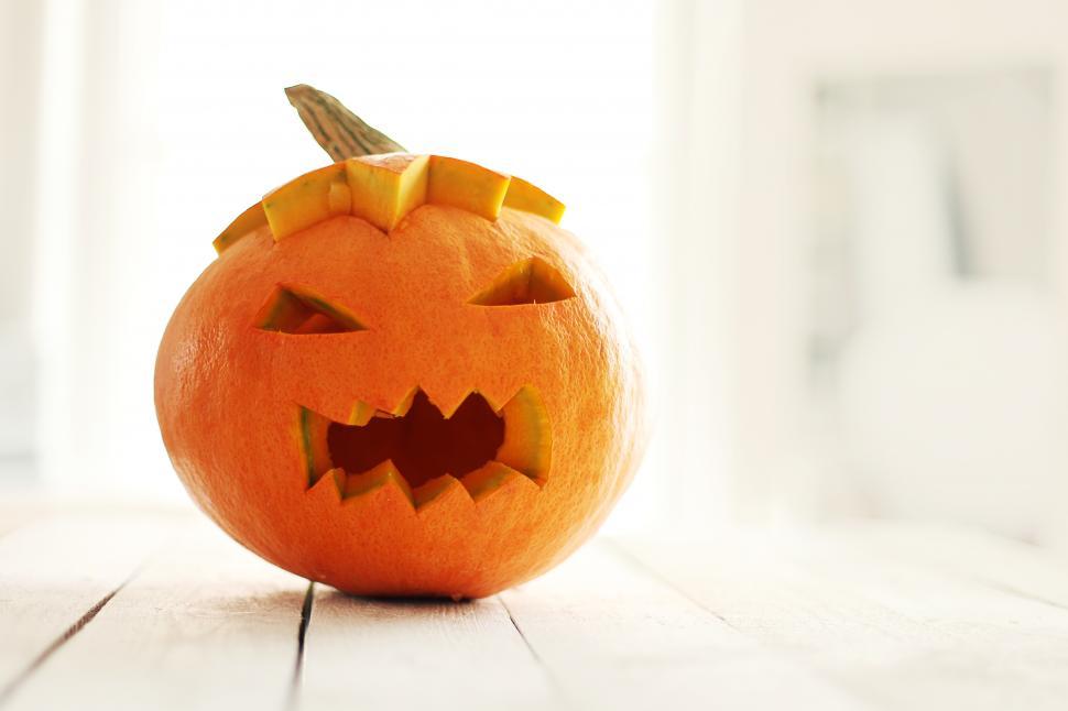 Free Stock Photo of Carved pumpkin with scary face | Download Free ...