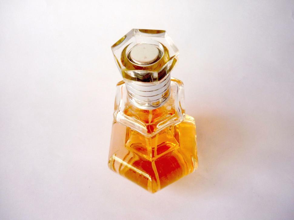 Free Image of Small Glass Bottle With Metal Stopper 