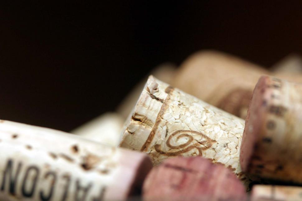 Free Image of Used Wine Corks 