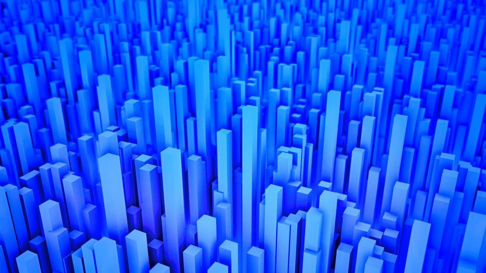 Free Image of Abstract cubes  