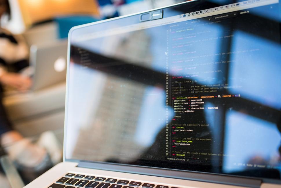Free Image of Coding On Computer 