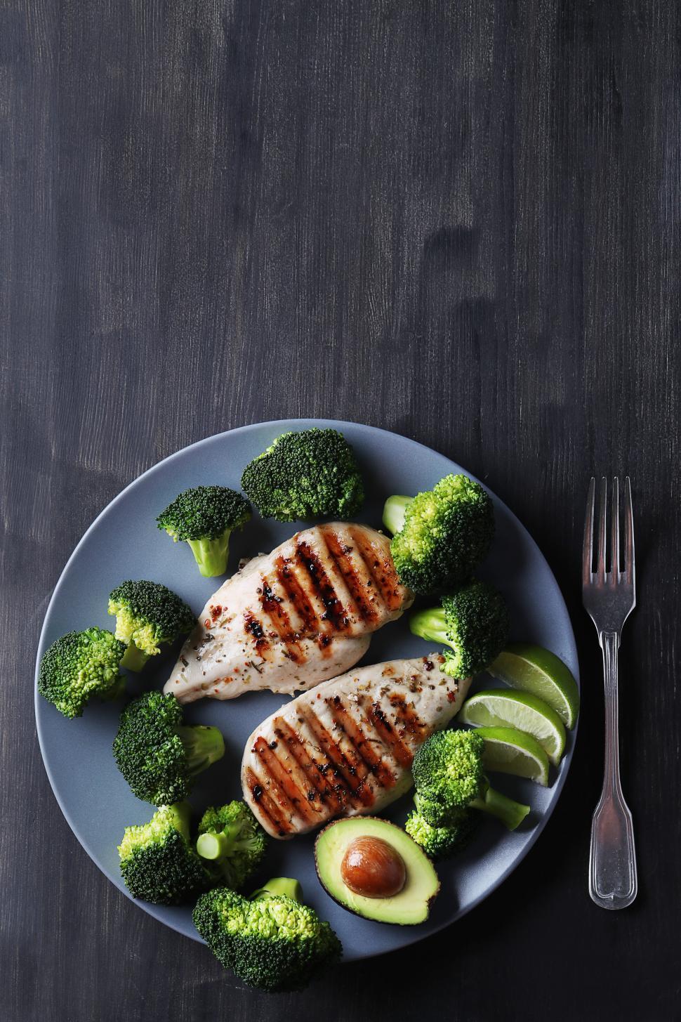 Free Stock Photo of Grilled chicken and broccoli dinner | Download Free ...